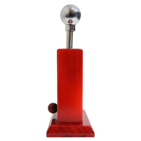 Image of Guillotine Cigar Cutter Mesa Uno Cherry Wood Pull Drawer - Cigar boulevard