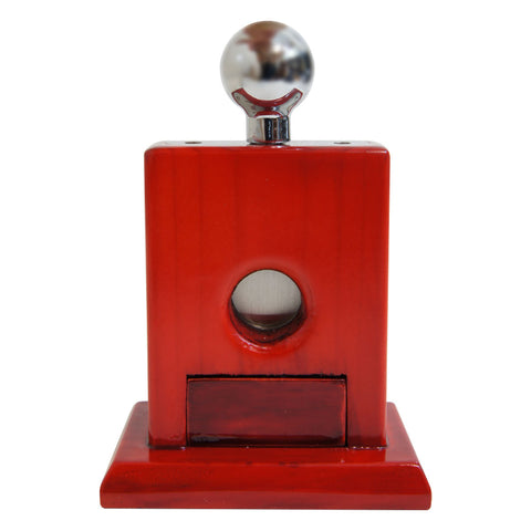 Image of Guillotine Cigar Cutter Mesa Uno Cherry Wood Pull Drawer - Cigar boulevard
