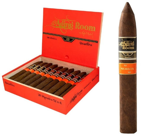 Image of AGING ROOM QUATTRO NICARAGUA Packs and Boxes Cigars - Cigar boulevard