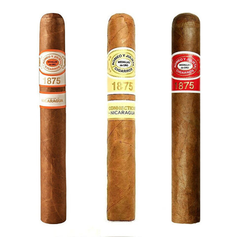 Image of Romeo y Julieta 1875 LOVERS SAMPLER Box of 6