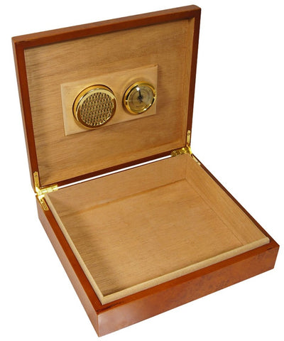 Image of Combo Tampa (25 Cigar Humidor, Leather Case, Humsol, Humidifiers, Cutter)