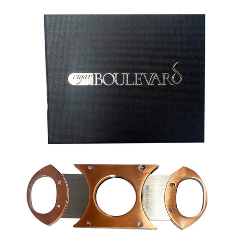 Image of Cigar Boulevard Flat Black Up to 64 Big Ring Gauge Cigar Cutter