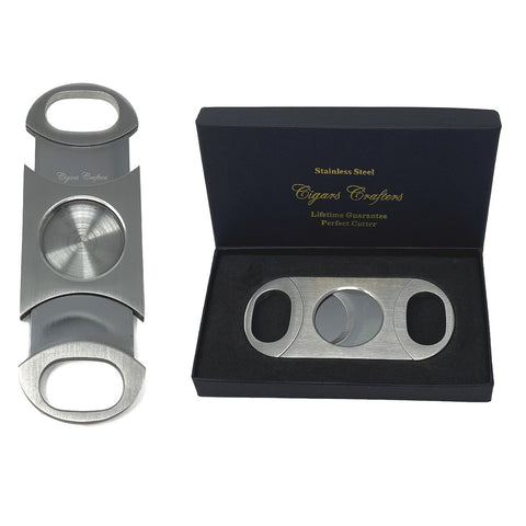 Image of Crafters Churchill Cigars Humidor Case and Cutter Combo Bisabuelo - Cigar boulevard