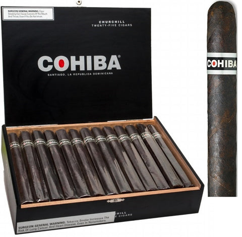 Image of COHIBA GIGANTE BLACK (Pack, Box and Single Cigars) - Cigar boulevard