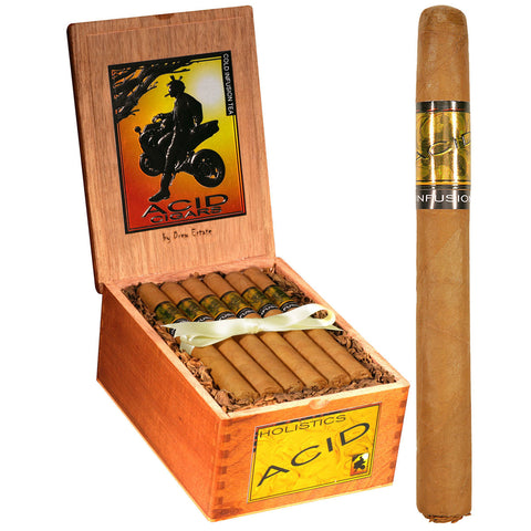 Image of ACID YELLOW HOLISTICS (Pack and Box Cigars) - Cigar boulevard