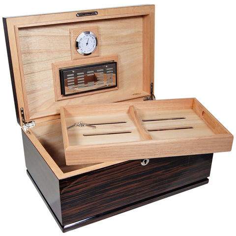 Image of Cuban Crafters Majestad Quality Cigar Humidors for 75 Cigars - Cigar boulevard