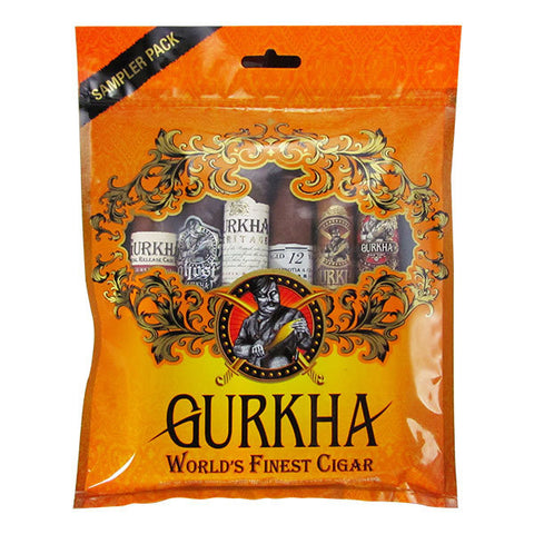 Image of Gurkha Cigar Sampler Pack of 6 cigars Different sizes - Cigar boulevard