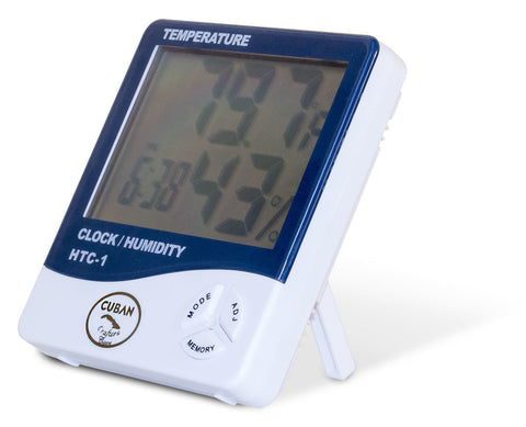 Image of Digital Hygrometer Thermometer for Cigar Humidors - Cigar boulevard