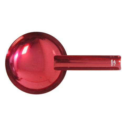 Image of Red Ashtray Stainless Steel Metal Red Cigar Ashtray for 1 Cigar - Cigar boulevard