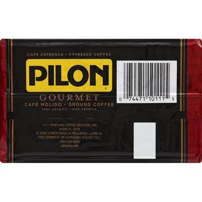 Image of CUBAN PILON GOURMET COFFEE Espresso Ground Pack of 10 Oz