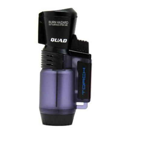 Image of Eagle Torch "QUAD FLAME" Lighter Semi Transparent Tank