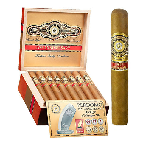 Image of Perdomo 20th ANNIVERSARY CONNECTICUT "Boxes & Singles"
