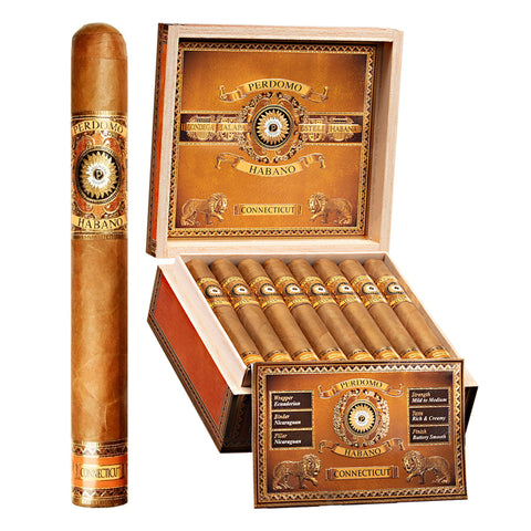 Image of Perdomo HABANO CONNECTICUT "Boxes & Singles"
