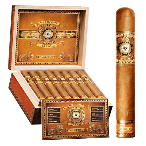 Image of Perdomo HABANO CONNECTICUT "Boxes & Singles"