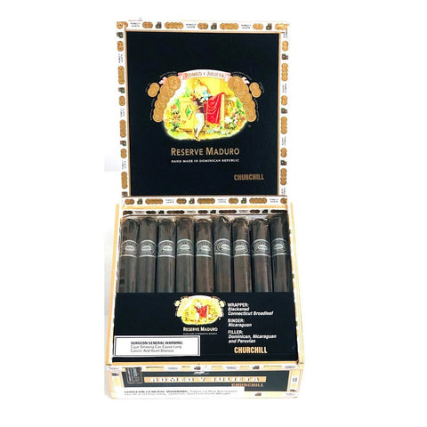 Image of ROMEO Y JULIETA RESERVE MADURO Packs and Boxes Cigars - Cigar boulevard