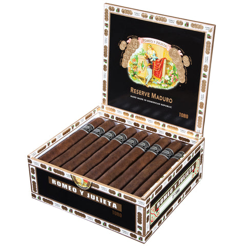 Image of ROMEO Y JULIETA RESERVE MADURO Packs and Boxes Cigars - Cigar boulevard