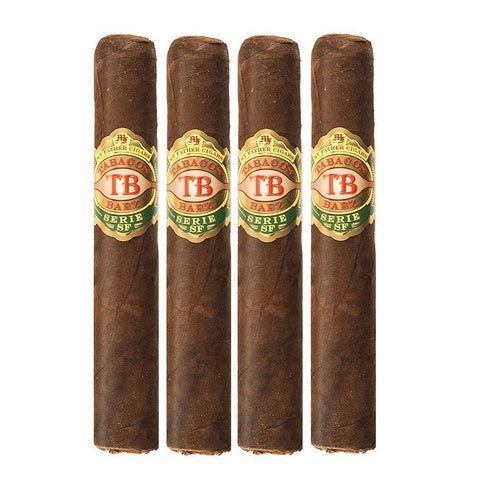 Image of Combo Abuelo (Tabacos Baez Serie SF Robusto Cigar, 25 Cigar Humidor, Ashtray and Torch Lighter)