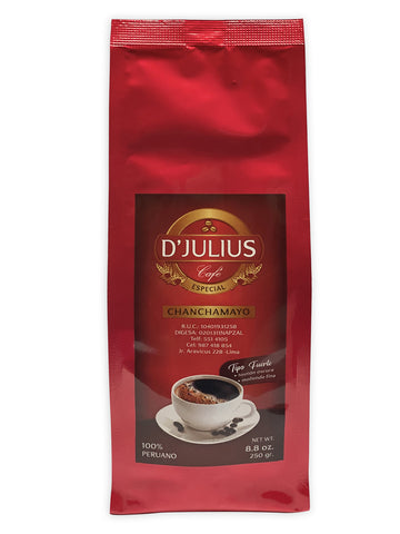 Image of Peruvian Organic D'JULIUS Coffee Ground 8.8 oz