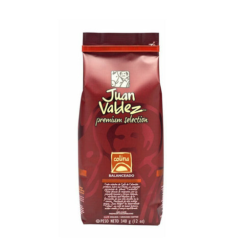 Image of COLOMBIAN JUAN VALDEZ PREMIUN Ground Coffee Pack of 12 Oz