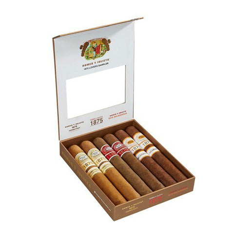 Image of Romeo y Julieta 1875 LOVERS SAMPLER Box of 6