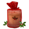 Scented Soy Candles HOLLY BERRY (11 oz) eliminates smoke, household and pet odors. - Cigar boulevard