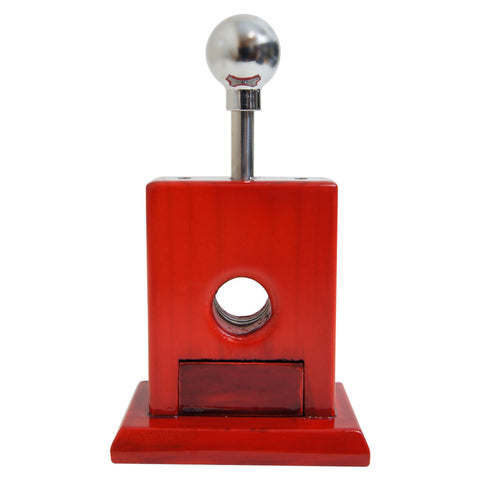 Image of Guillotine Cigar Cutter Mesa Uno Cherry Wood Pull Drawer - Cigar boulevard