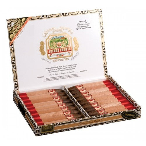 Chateau Queen B Natural Torpedo 52 x 51/2 18 cigars - Cigar boulevard