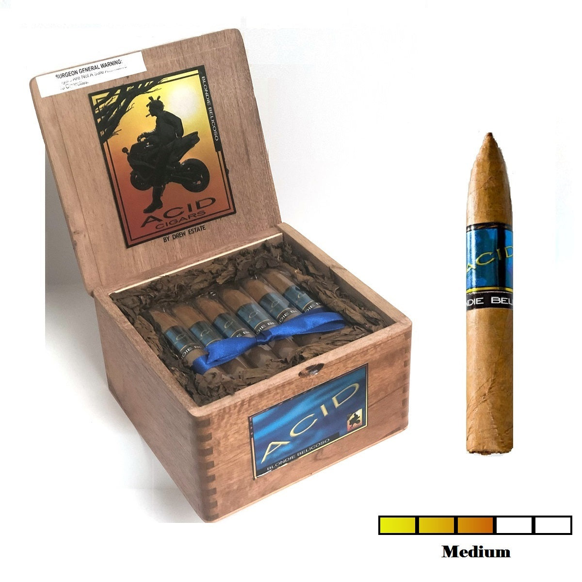 ACID BLUE REMI (Box, Pack and Single Cigars) - Cigar boulevard