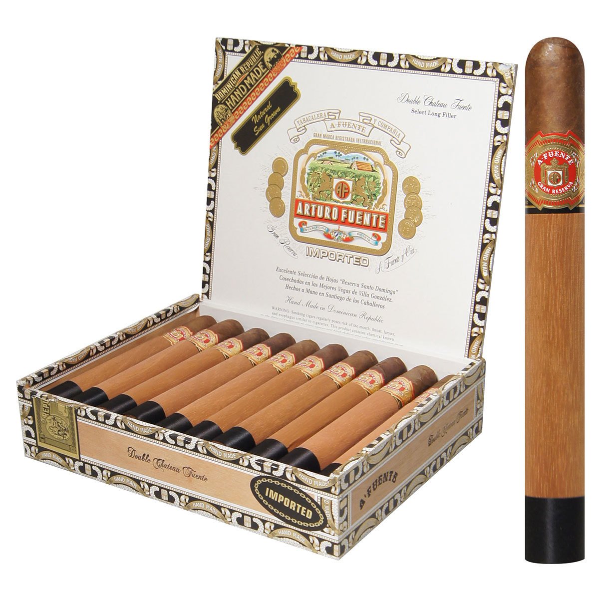ARTURO FUENTE SUN GROWN (Pack, Box and Single Cigars) - Cigar boulevard