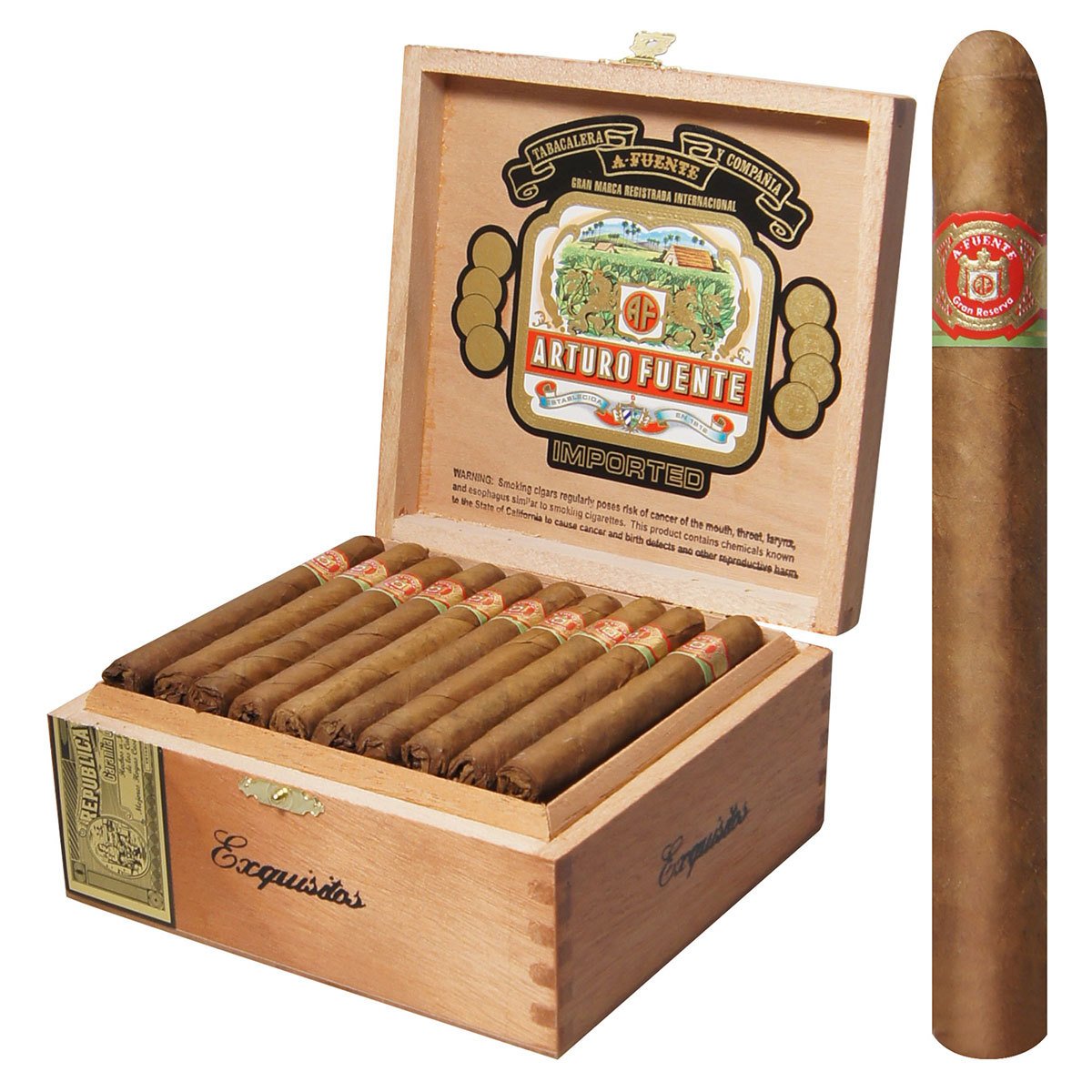 ARTURO FUENTE NATURAL (Pack, Box and Single Cigars) - Cigar boulevard
