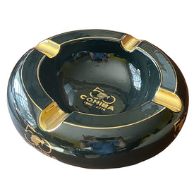 Ashtray Cigars COHIBA 50 th Anniversary Black Indoor Outdoor