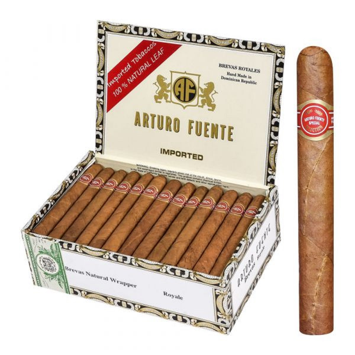Arturo Fuente NATURAL "Boxes and Singles"
