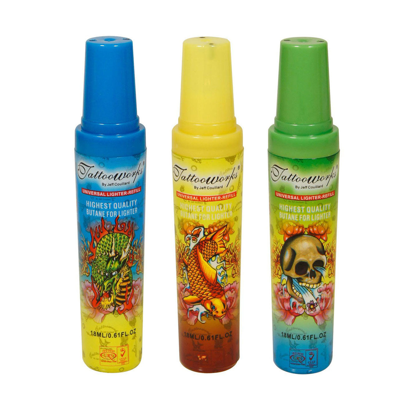 Butane Gas for Lighter 5X Refined Fuel 20 Refills 3 pack