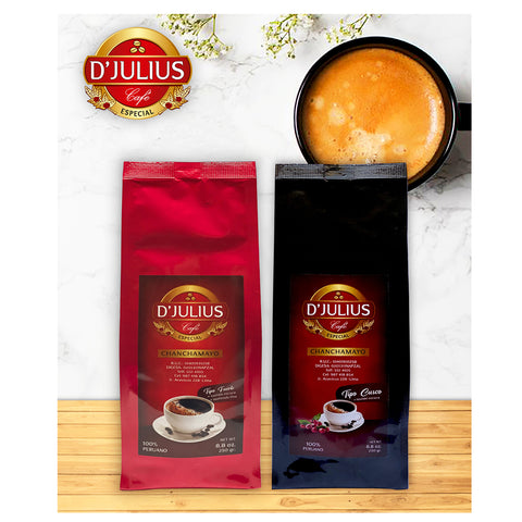 Peruvian Organic D'JULIUS Coffee Ground 8.8 oz