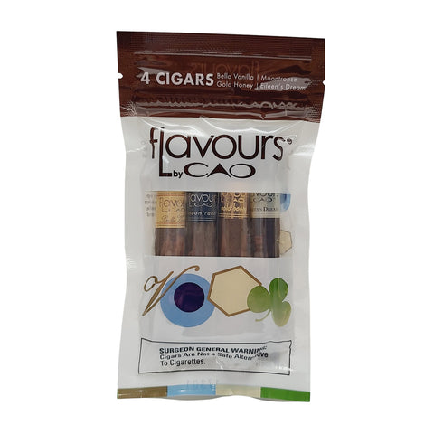 Image of Cao FLAVOUR Sampler II. 4 Different Flavors in 4 X 38 Cigars