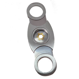 Cigar Boulevard Perfect Cigar Cutter Star Stainless Steel Exact Cutter