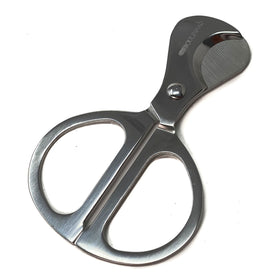 Cigar Boulevard Cigar Cutter Silver Polished Scissors for all Cigar Sizes