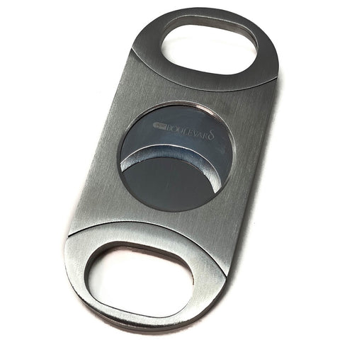 Image of Cigar Boulevard Perfect Cigar Cutter Star Stainless Steel Up to 80 Ring Gauge