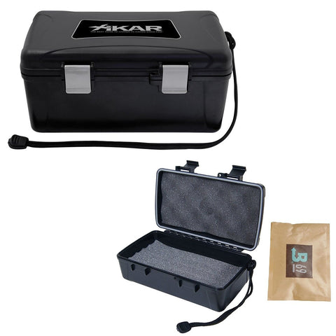 Image of Xikar Travel Cigar Humidor (Hardcase Outside Soft Foam Interior - 5, 10 and 15 Capacity)