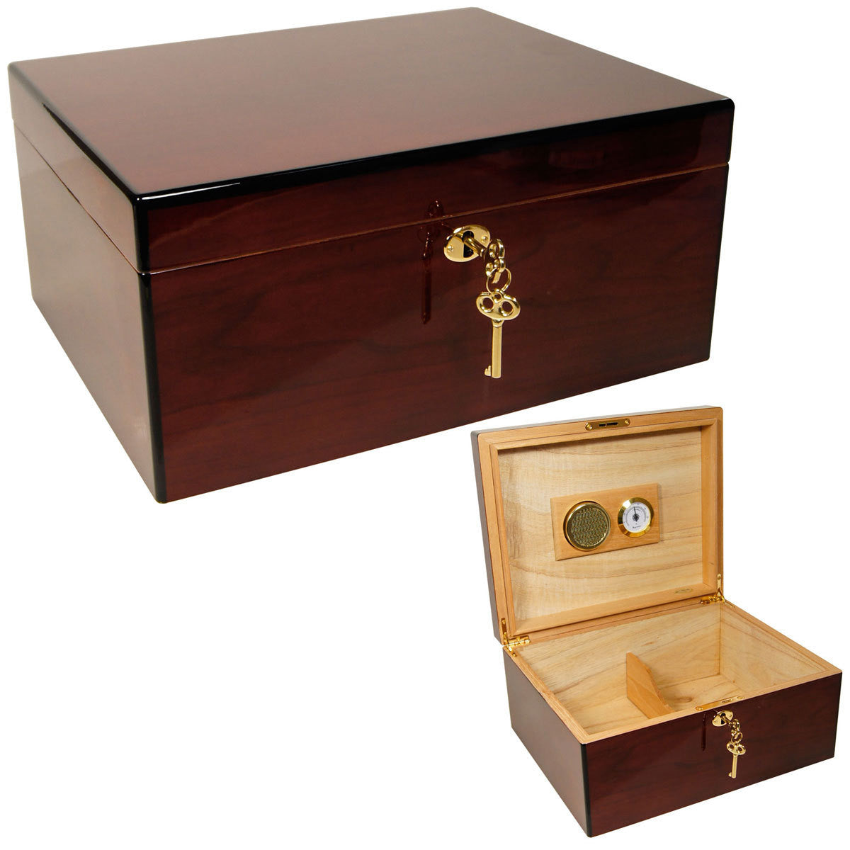 Cuban Crafters Amor 425 Fine Cigar Humidors for 50 Cigars - Cigar boulevard