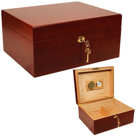 Combo Cubano 1 Cigar Humidor with Cigars Gift Set