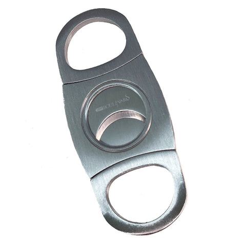 Image of Cigar Boulevard Cigar Cutter Classic Stainless Steel Double Blade