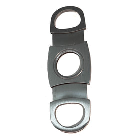 Cigar Boulevard Cigar Cutter Classic Stainless Steel Double Blade