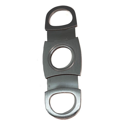 Image of Cigar Boulevard Cigar Cutter Classic Stainless Steel Double Blade