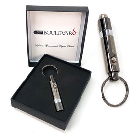 Cigar Boulevard Cigar Pen Punch Cutter Gun Metal
