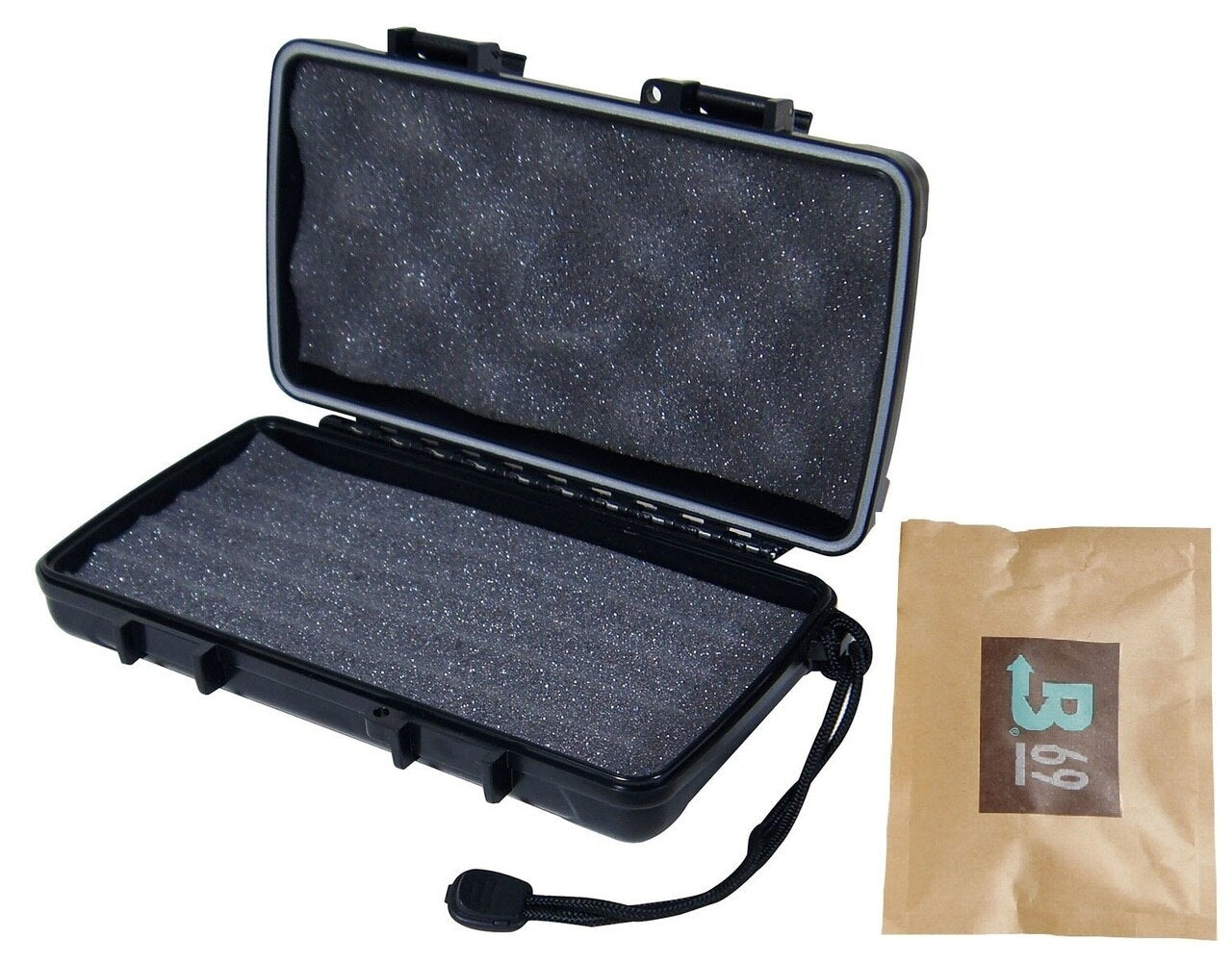 Cigar Caddy Travel Humidor USA BLUE Print (5, 10 and 15 Cigars Capacity)