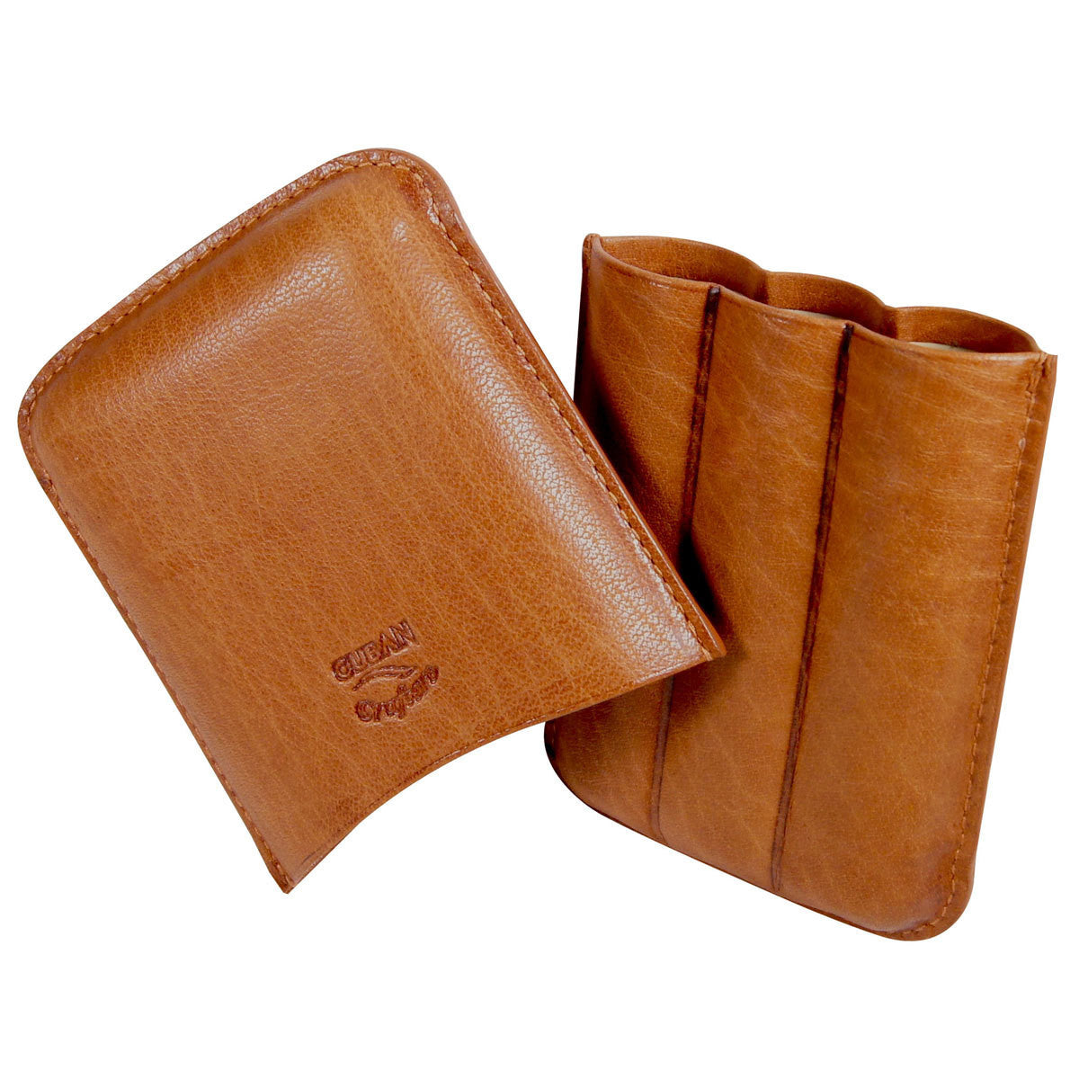 Cognac Cigar Case - Cigar boulevard