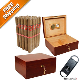 Quality Cigars and Humidors Sale Combo Gran Kiki Especial Humidor Cigars