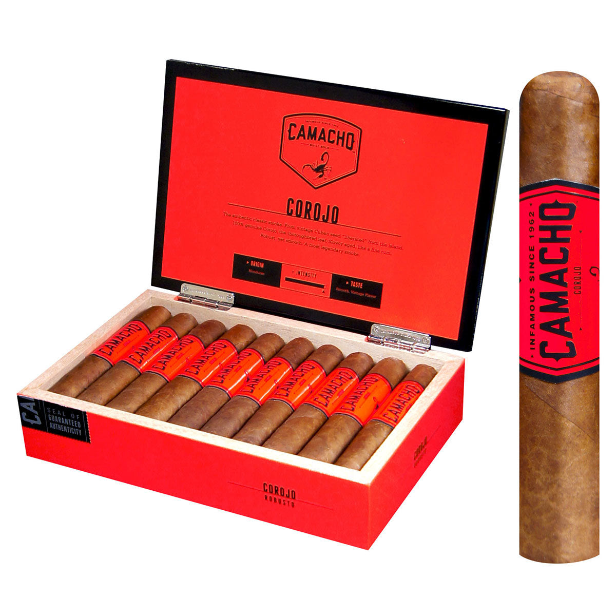 Camacho Corojo Cigars - Cigar boulevard