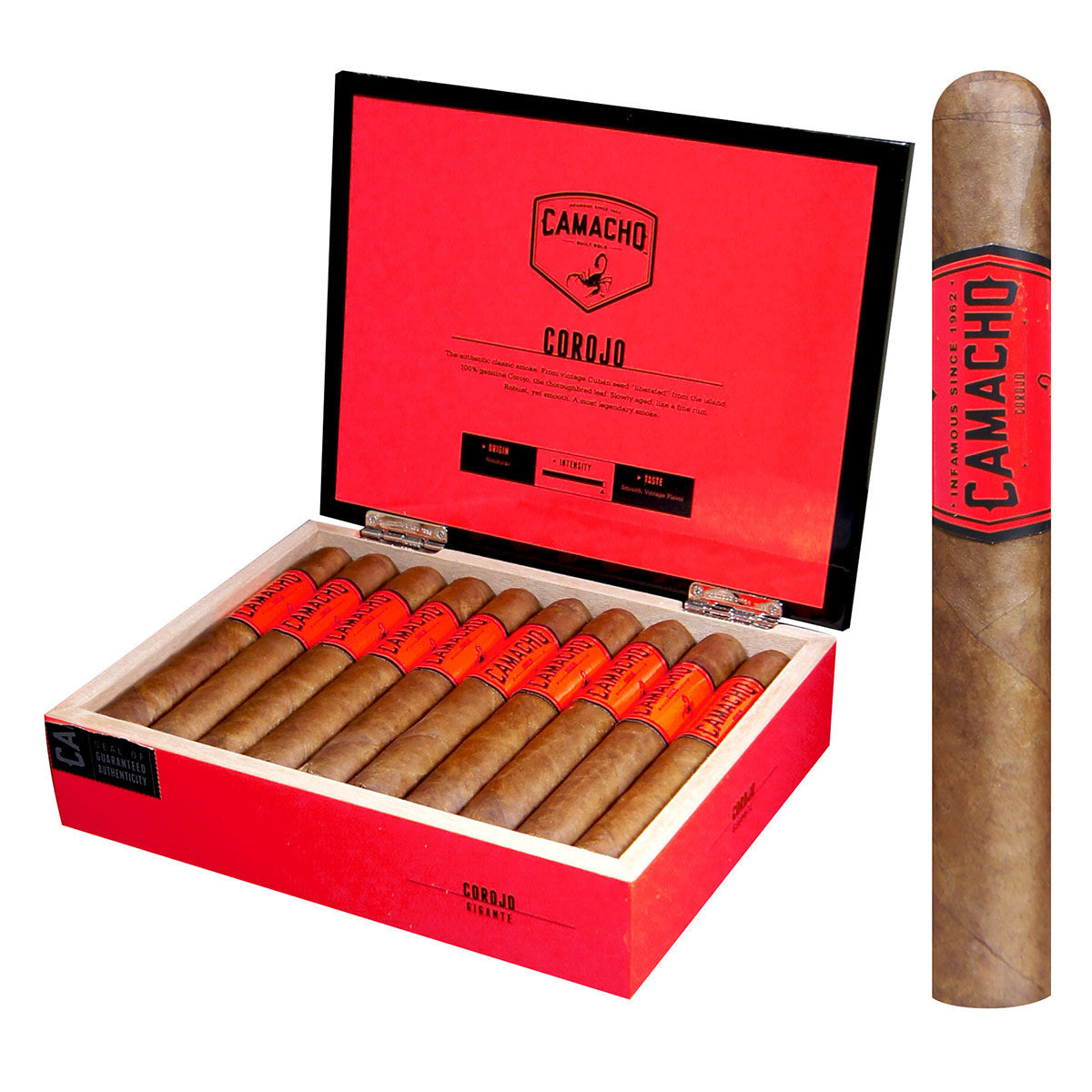 Camacho Corojo Cigars - Cigar boulevard